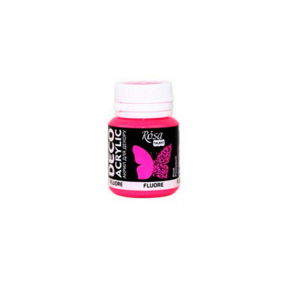 Краска акриловая Rosa Talent 20мл №94 флюар. розовая **