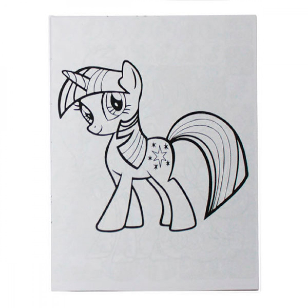 Раскраска А4 (4 листа) Little Pony