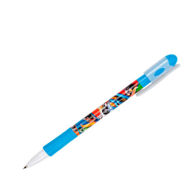 Ручка шариковая  Kite Hot Wheels 0,7 мм  HW21-033 синяя