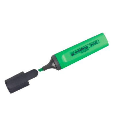Маркер "Edding" e-345 текстовый,  2-5 мм скошенный зеленый
