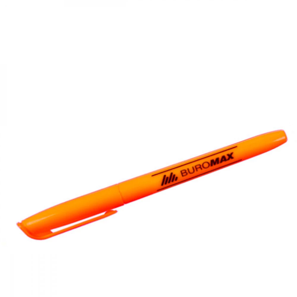 Маркер Buromax/JobMAX 8903-11 текстовий оранжевий 2-4мм круглий