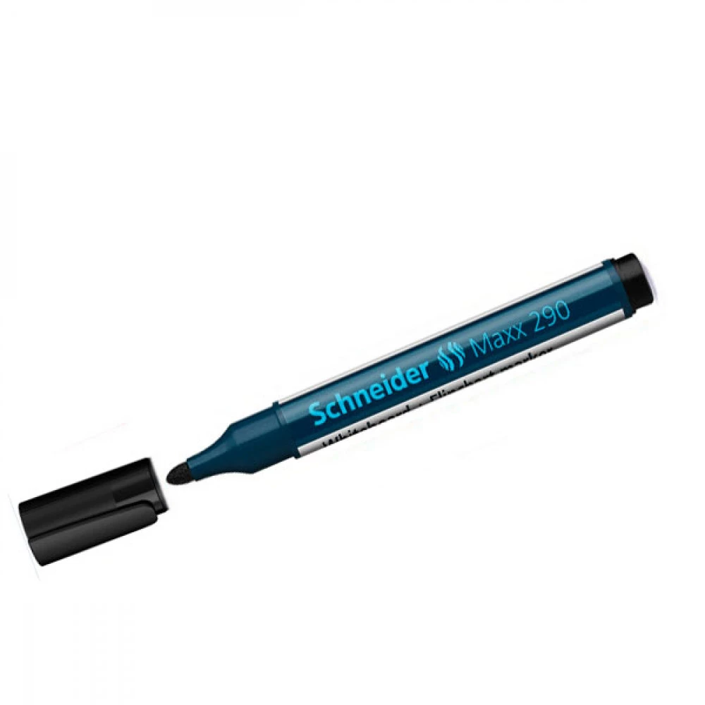 Маркер "Schneider" 129001 "MAXX290" для дошки чорний