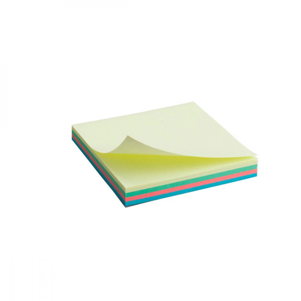 Блок паперу липкий 75х75х100л Веселка "Axent" 2325-01