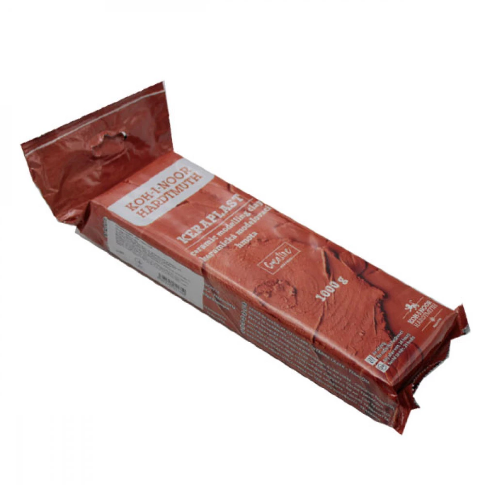 Глина 1000 г теракот KIN 131707 Keraplast