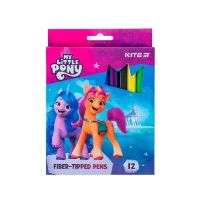 Фломастери 12кол Kite LP24-447 Little Pony