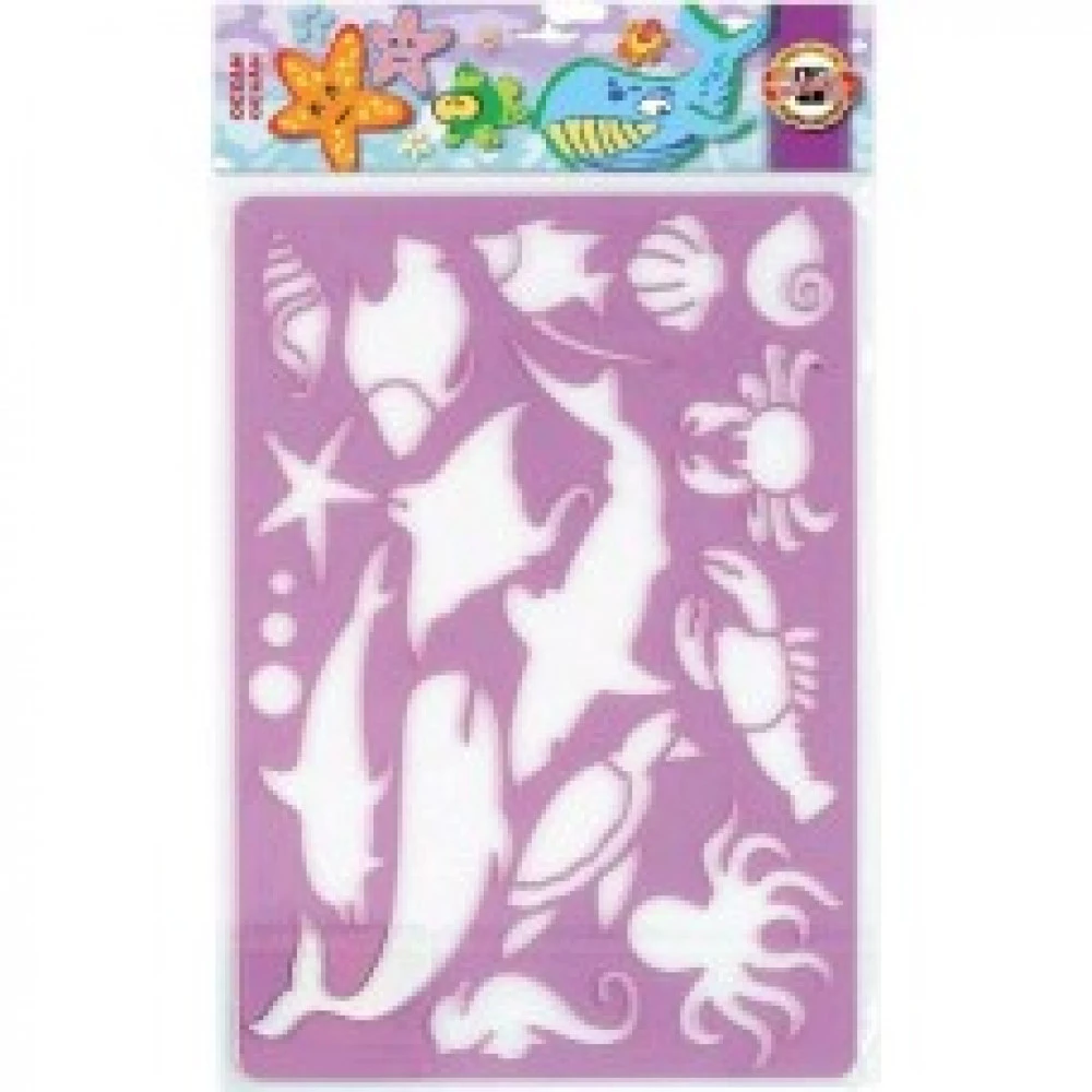 Трафарет "KIN" Океан 31х20 9820005001/3001