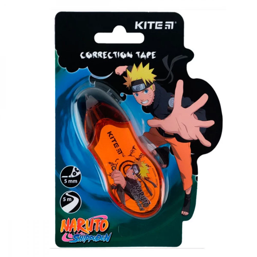 Коректор стрічка з аплікатором KITE NR24-006 5 мм х 5 м Naruto