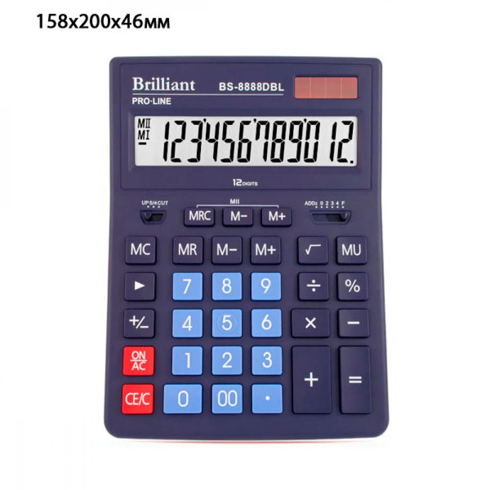 Калькулятор Brilliant BS-8888DBL