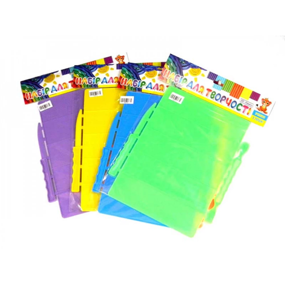 Дошка для пластиліну "Е" зі стеками маленька