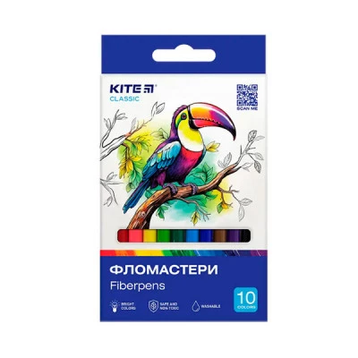 Фломастери 10кол Kite K-455 Kite Classic