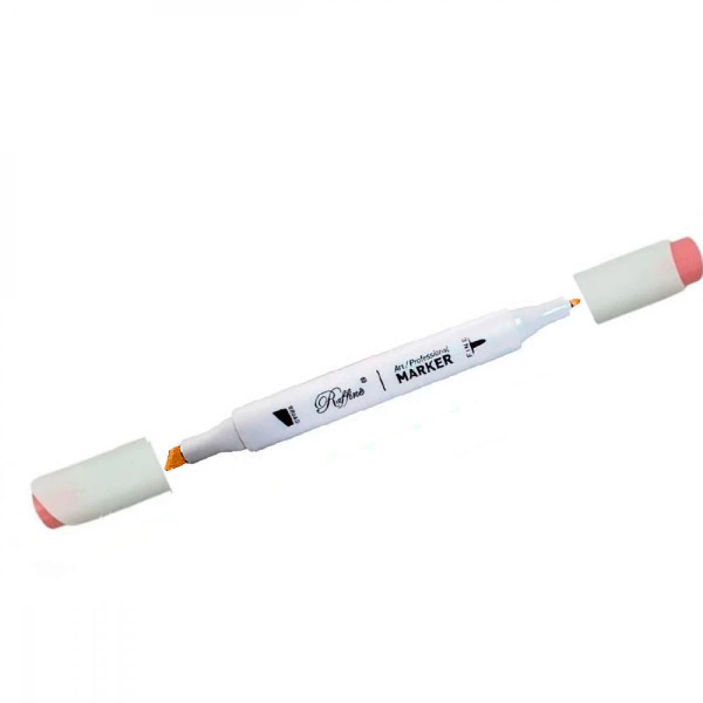 Маркер-скетч Marco 1-7 мм (Raffine) 7800 (R304) двосторонній світло-рожевий
