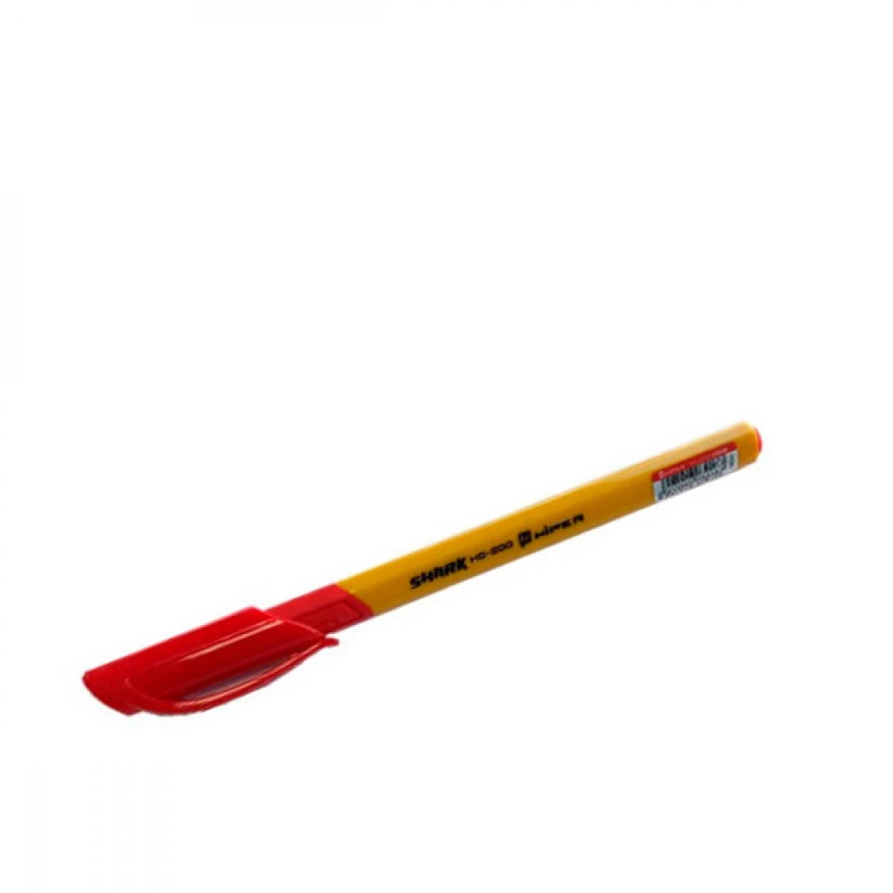Ручка масляна Hiper Shark HO-200 0,7 мм червона