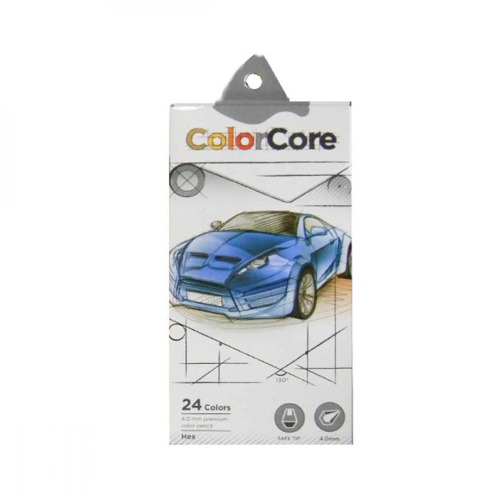 Олівці кольорові "Marco" 3000 24 кольори