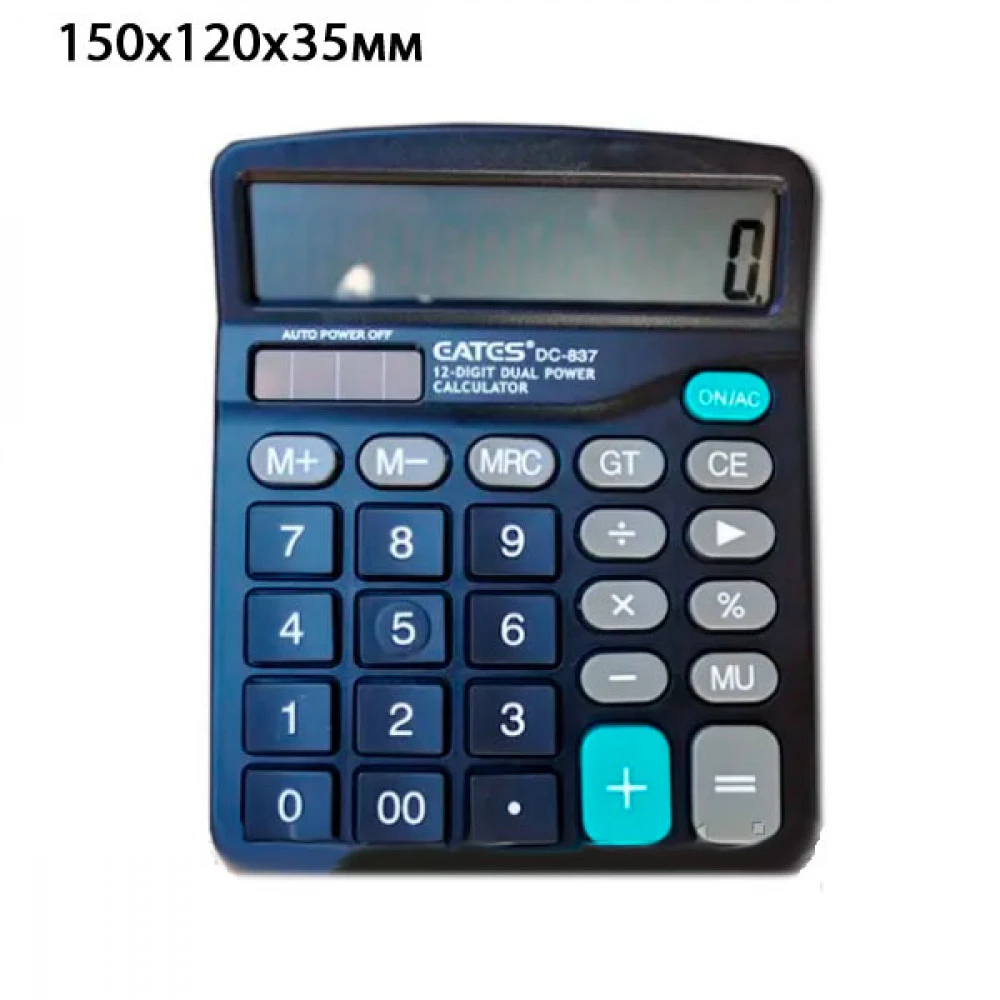 Калькулятор EATES DC-837 12р.
