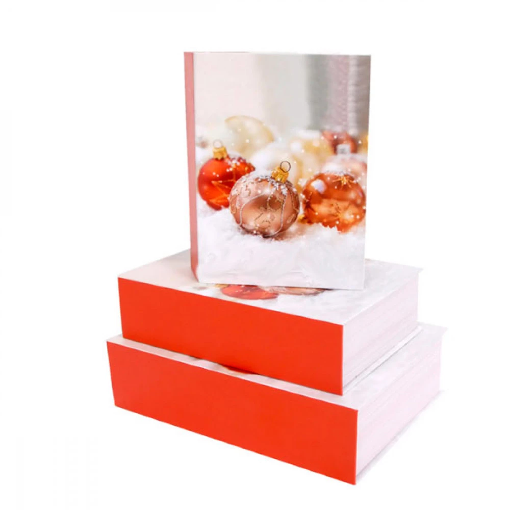 Коробка сувенірна картонна 15,5 х 21,5 х 5,5 Кулі 140350501 книга