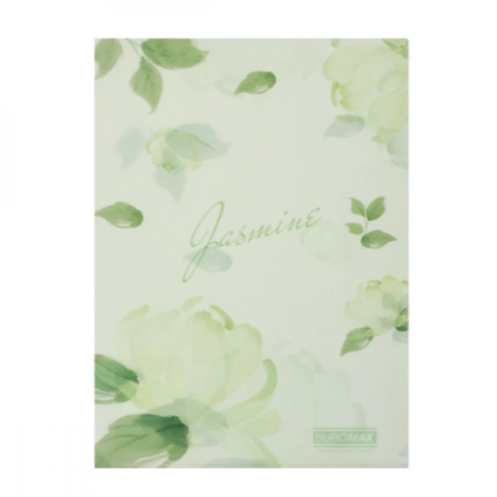 Кутник пластиковий А4 BuroMax ARABESKI 180мк BM3854-38 м'ятний