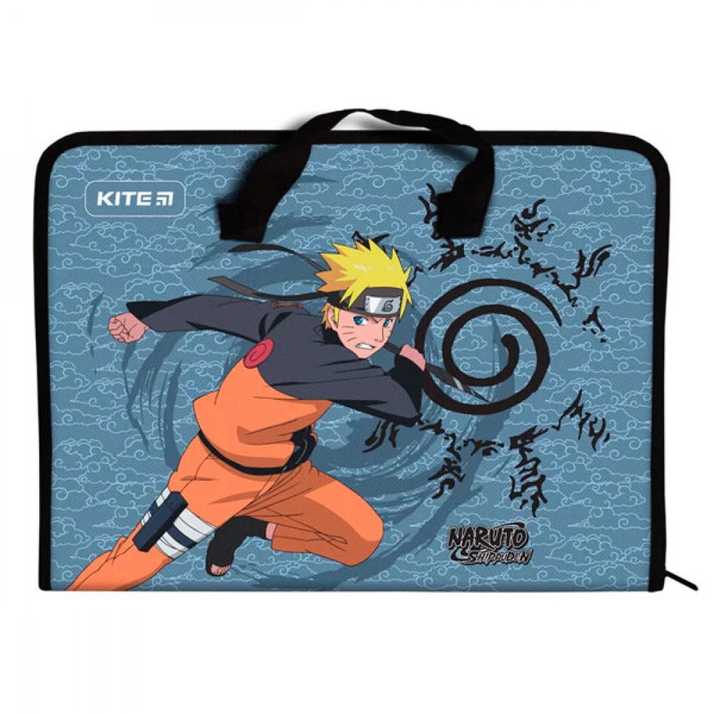 Портфель пластиковий А4 Kite Naruto NR23-202 на блискавці 1 відділення