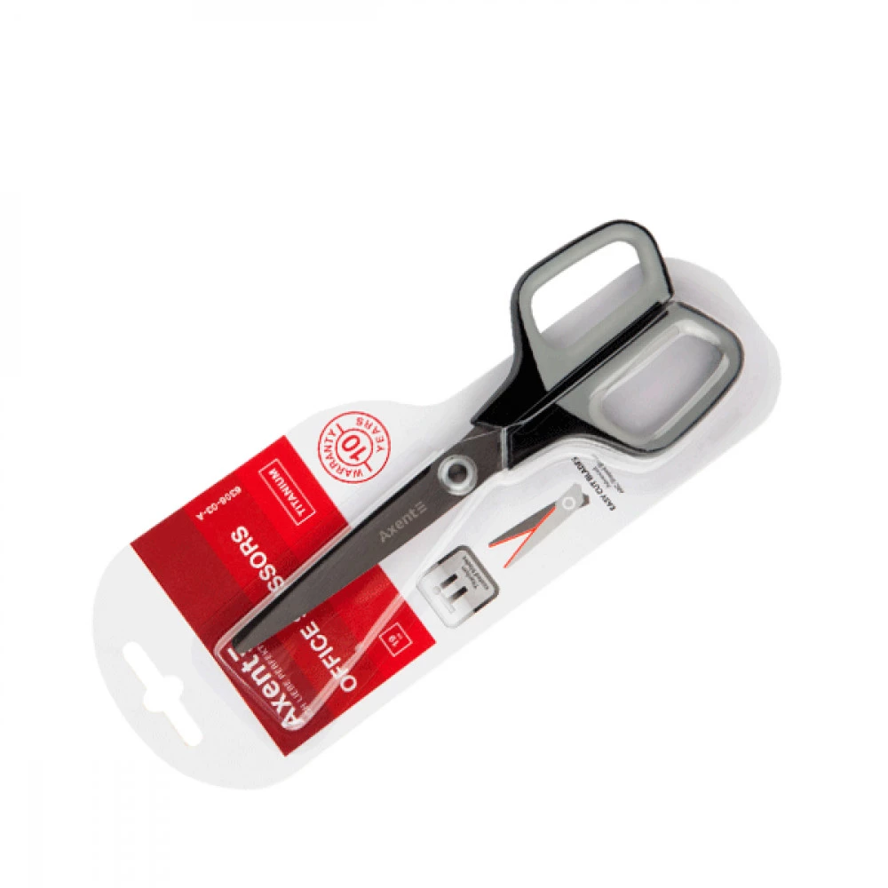 Ножиці Axent 19 см 6306-03 графітно-сірі