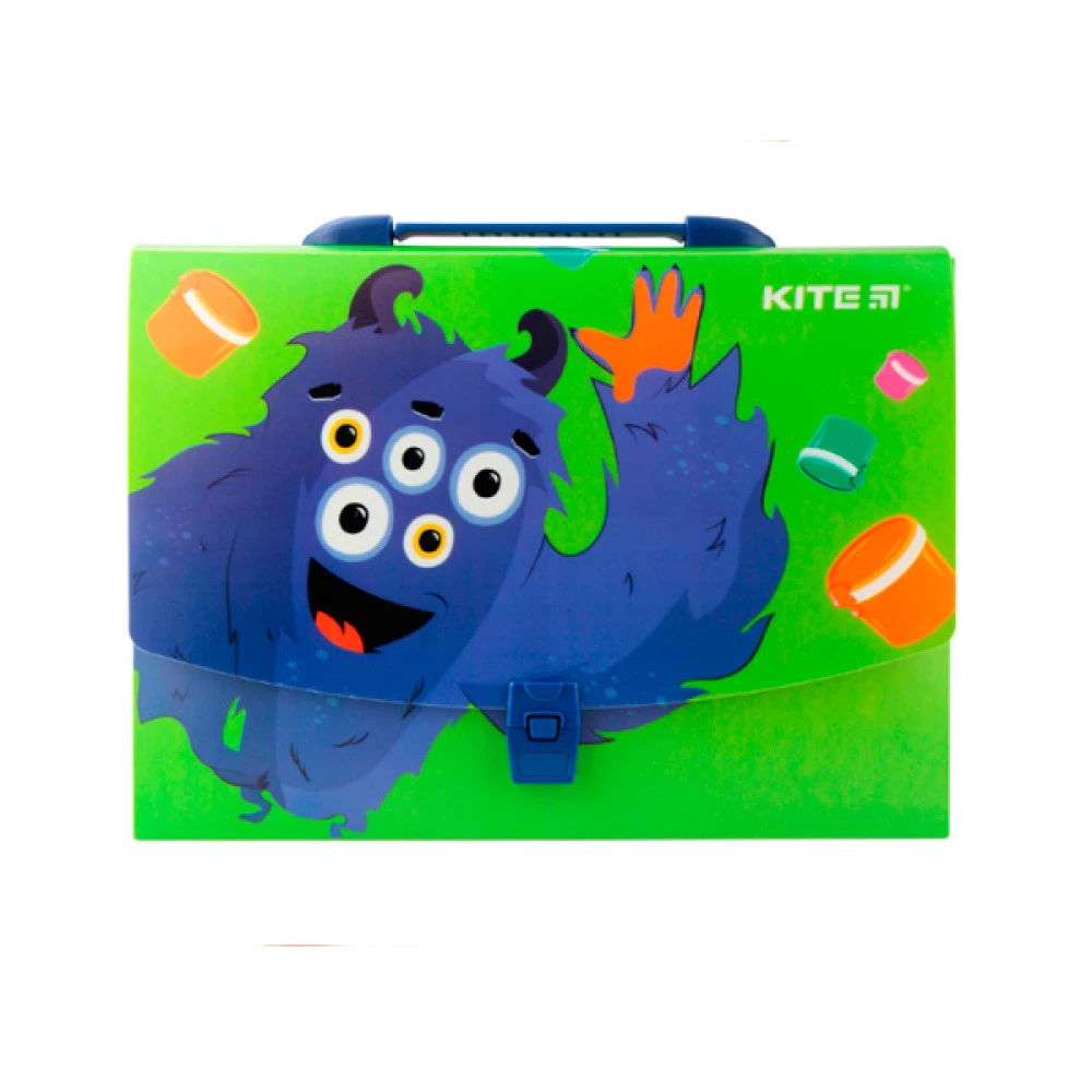 Портфель пластиковий А4 "Kite" K19-209 "Jolliers" на клямці
