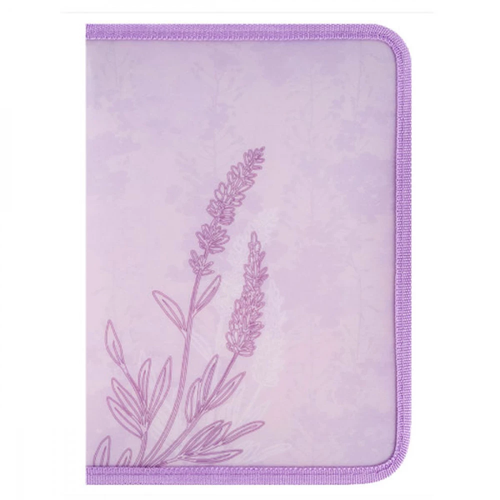 Папка пластикова об'ємна А5+ Axent 1805-37-А Levender-2 на блискавці