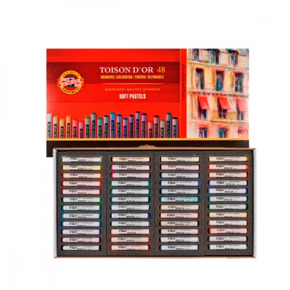 Крейда-пастель "KIN" 8516 "TD`OR" 48 кольорів