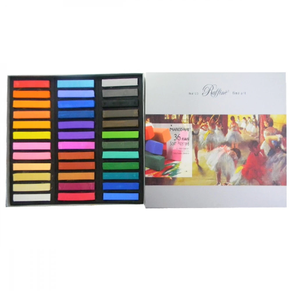 Крейда-пастель 36 кольорів "Marco" 7300/36