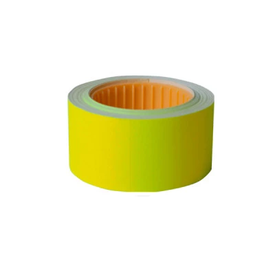 Цінник прямокутний 30х40 BuroMAX 282113-08 150штук 4,5 м жовтий
