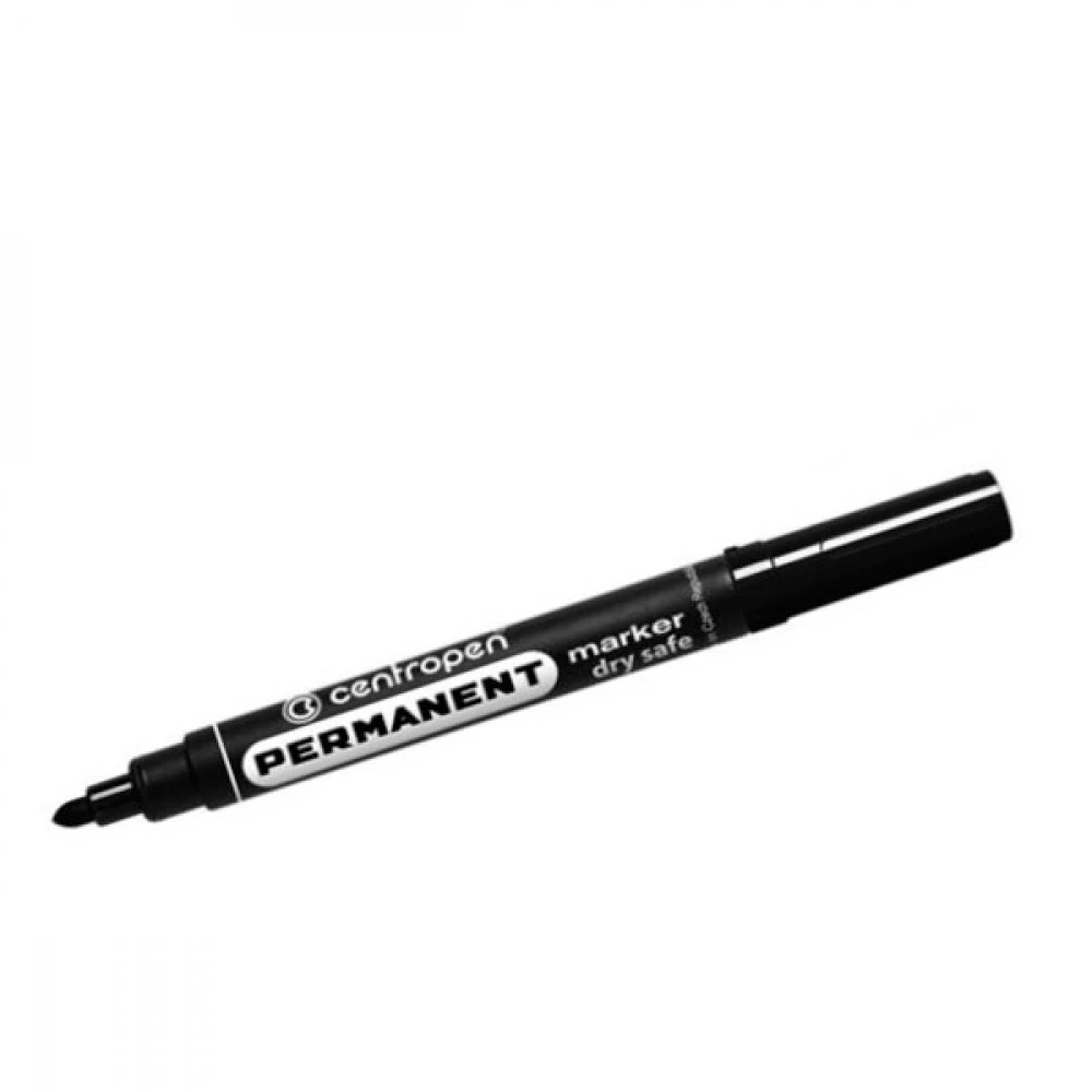 Маркер Centropen Dry Safe 8510 перманентний 2,5 мм чорний