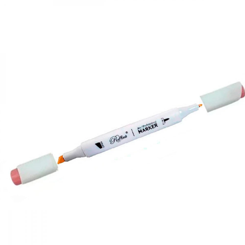Маркер-скетч Marco 1-7 мм (Raffine) 7800 (R323) двосторонній червоно-фіолетовий