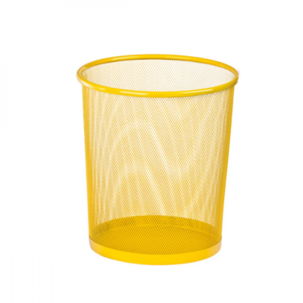 Кошик для паперу металевий ZiBi ZB.3126-08 жовтий