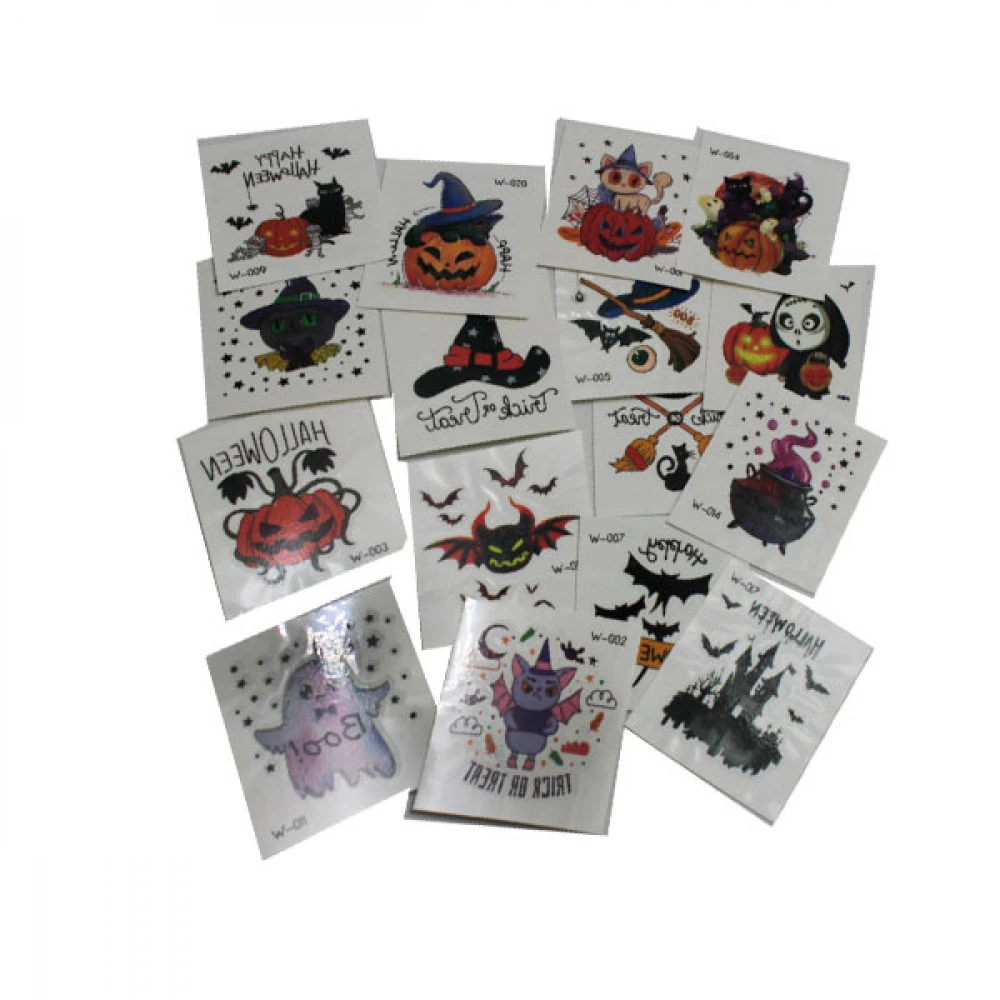 Наклейка Тату на Хелловін Mix