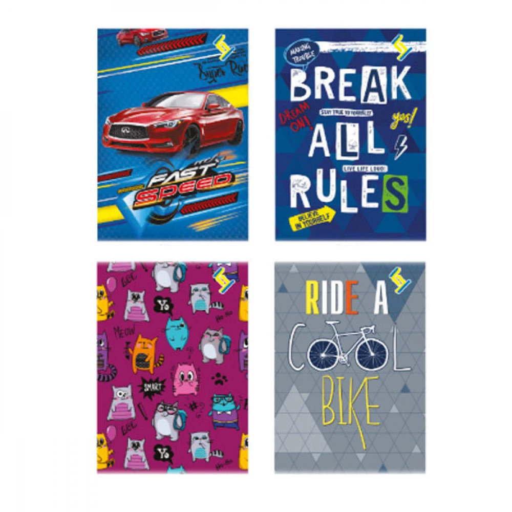 Блокнот А7 48л # ЗК-17 блок-офсет відривний Міх