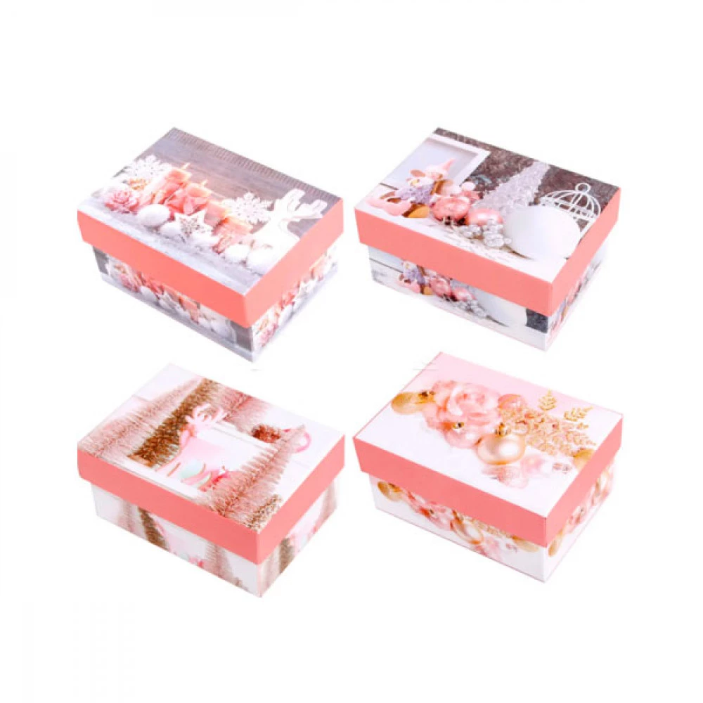 Коробка сувенірна картонна 7,5 х 5,5 х 10,5 Новий Рік 110446201