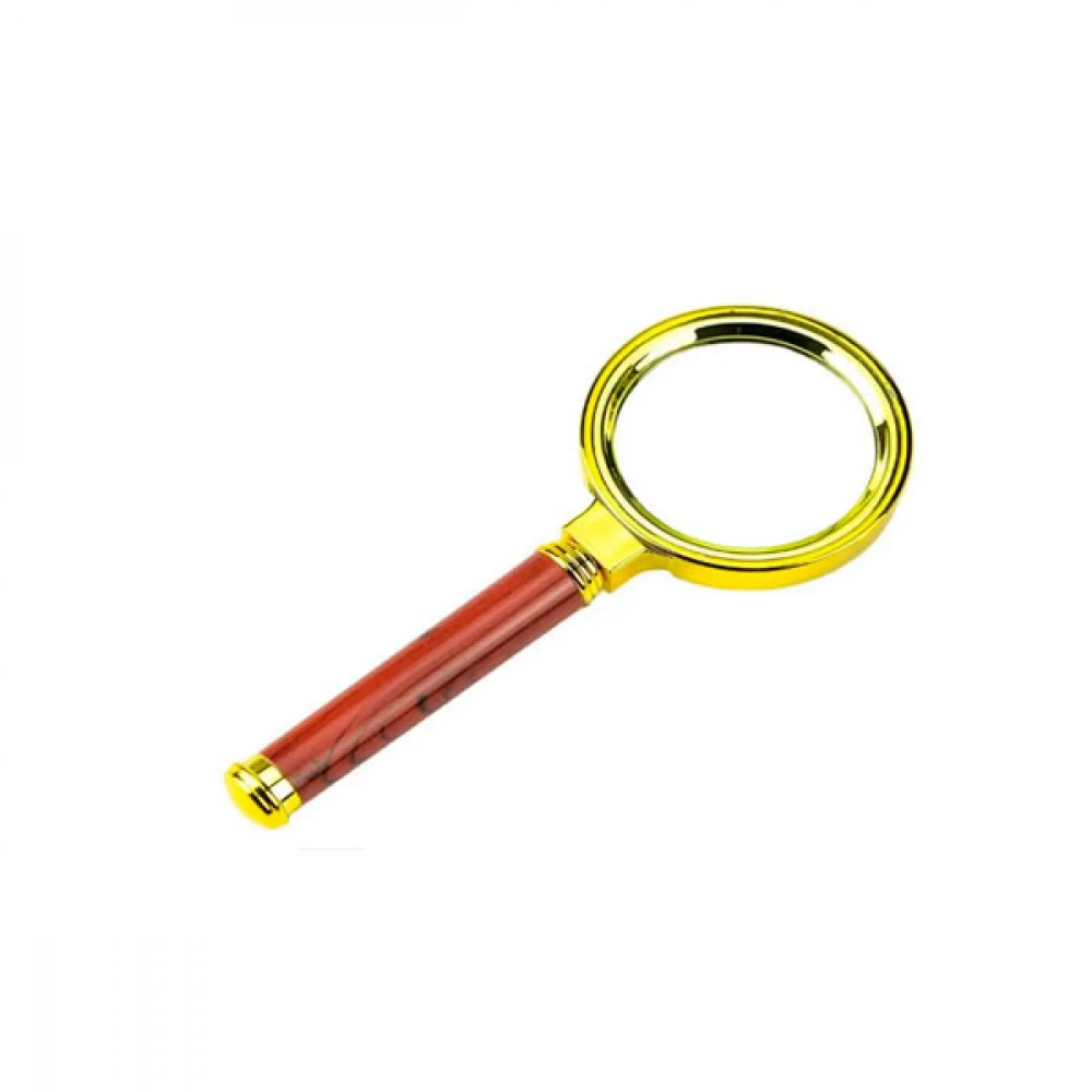 Збільшувальне скло металеве Magnifier D60мм золото