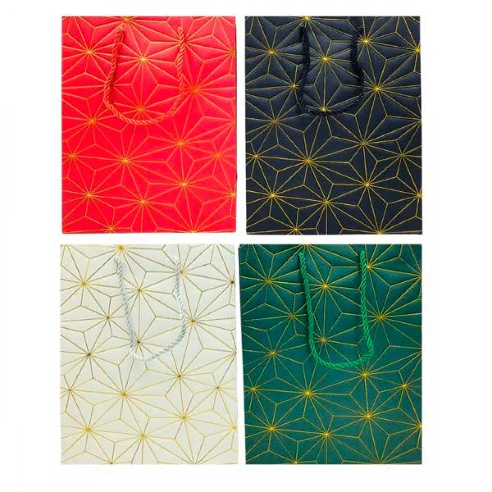 Пакет подарунковий 30х40х12см Геометрія 2918_40