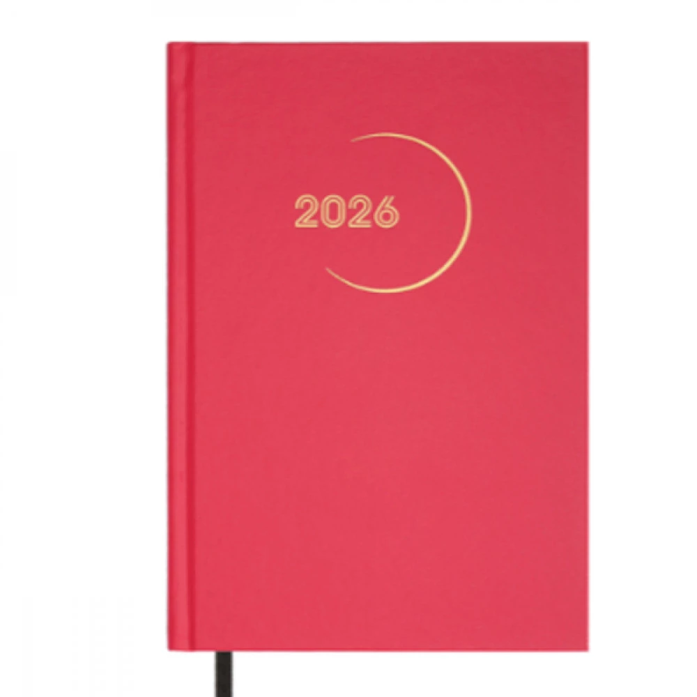 Щоденник BuroMax 2026 А5 MADAM BM21170-29 малиновий