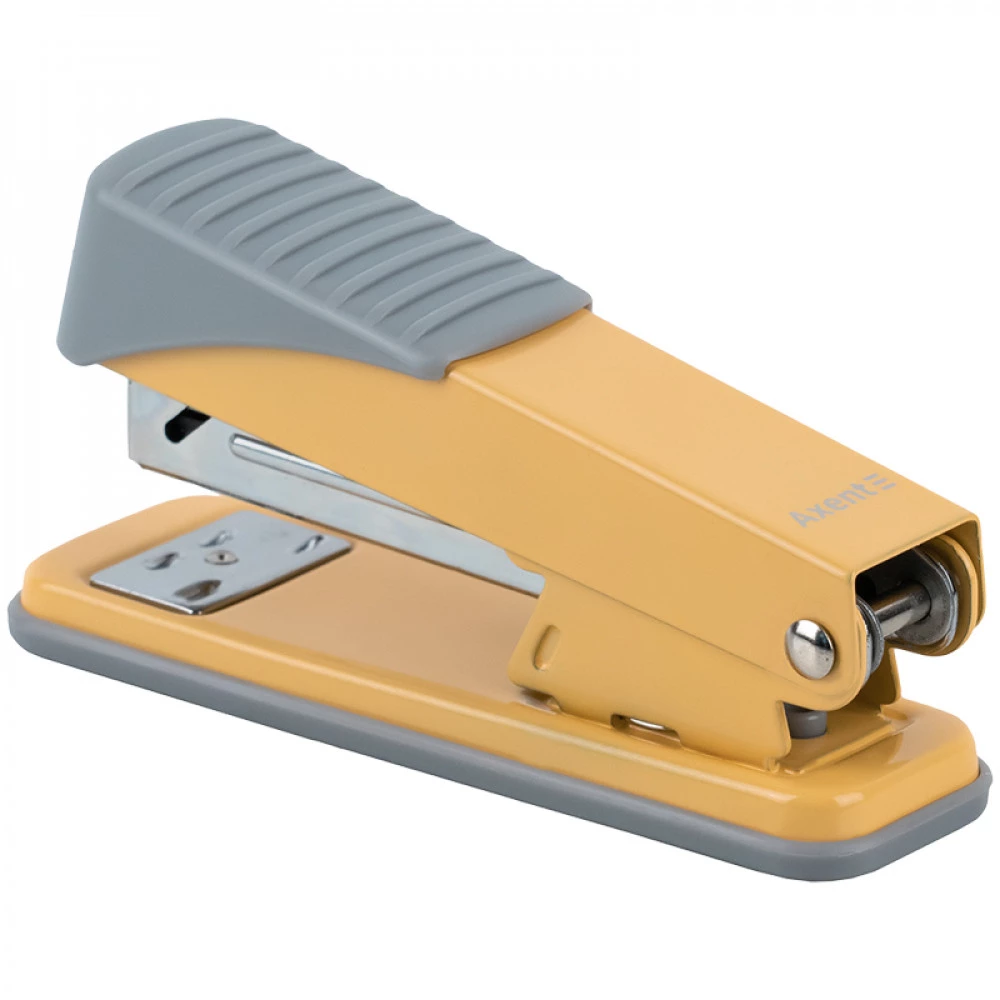 Степлер №24/6 Axent/Exakt 4925-26-А 25 листів метал. жовтий