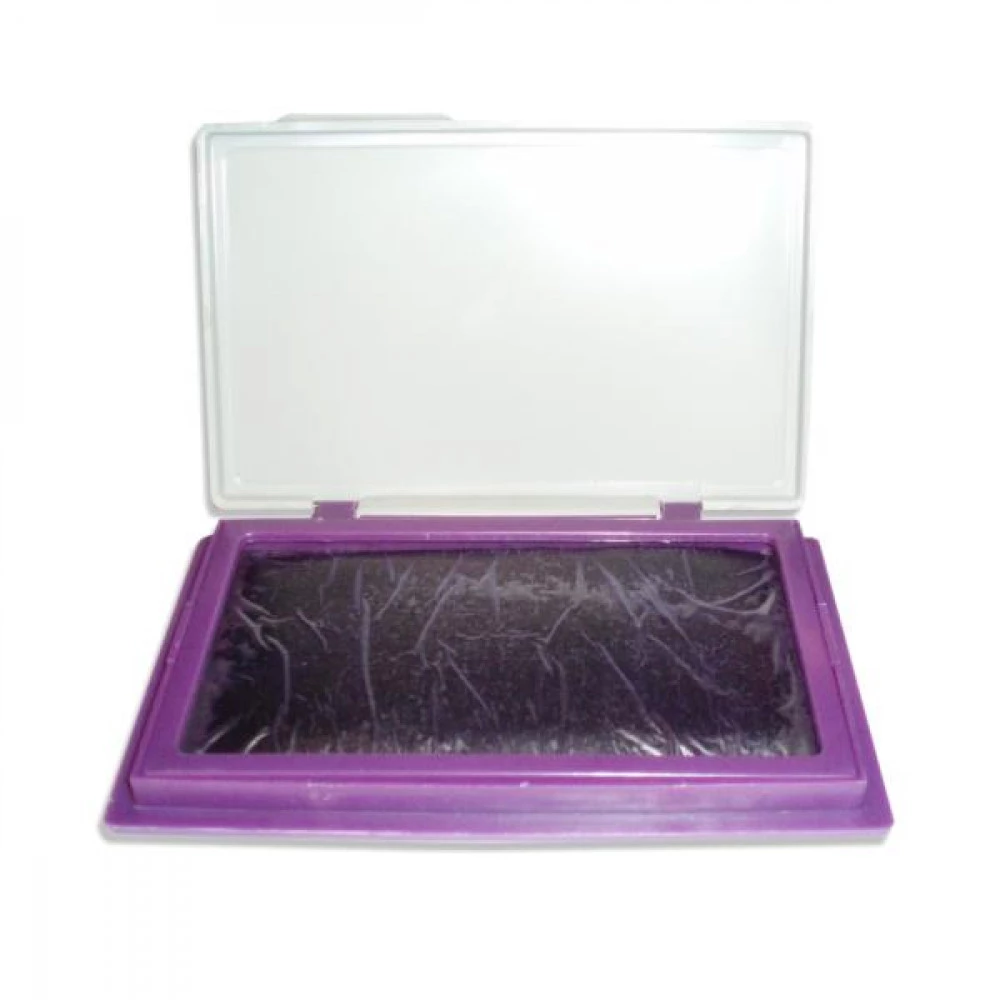 Штемпельна подушка Economix E42101-12 11х7 см фіолетова