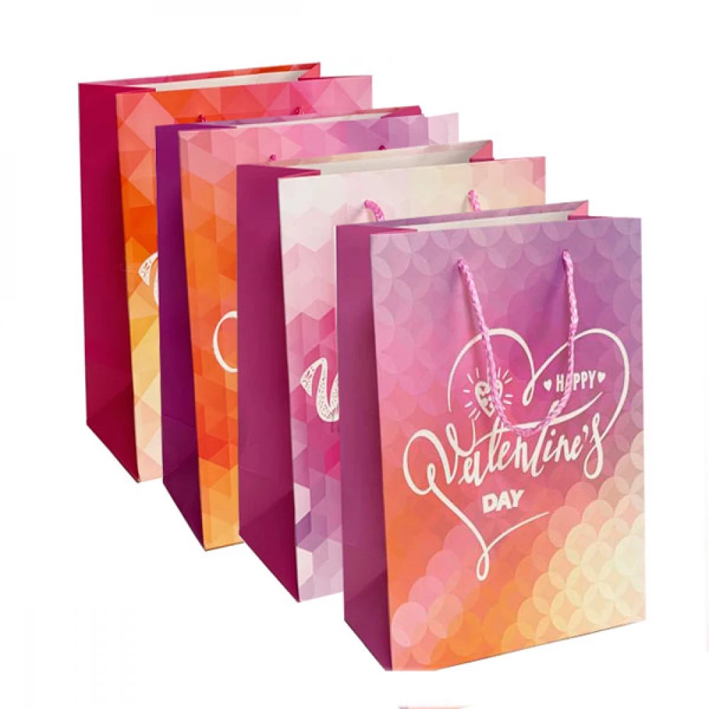 Пакет подарунковий 26х32х12 см 31-11147 Mix