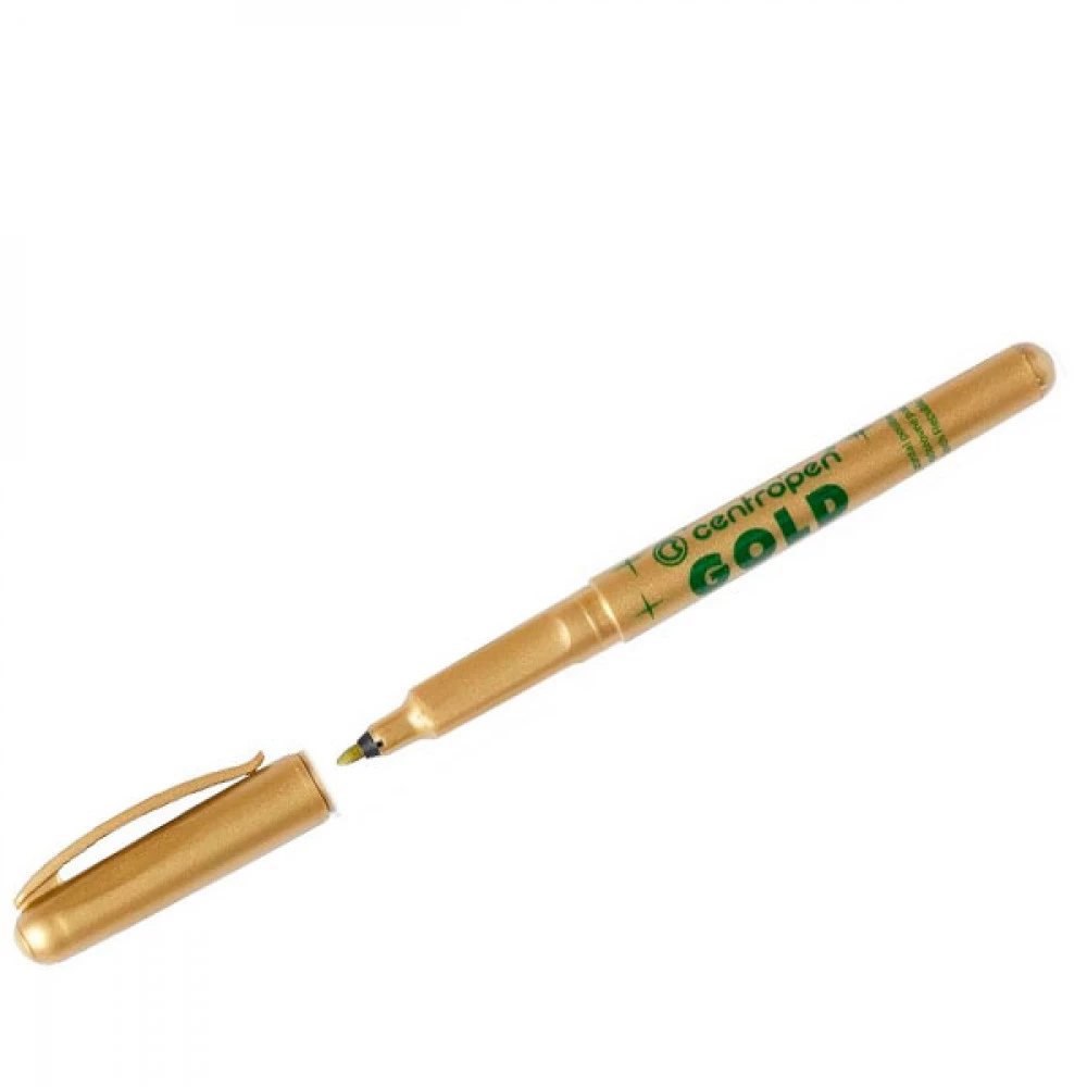 Маркер Centropen 2690 1,5-3мм оформить.золото
