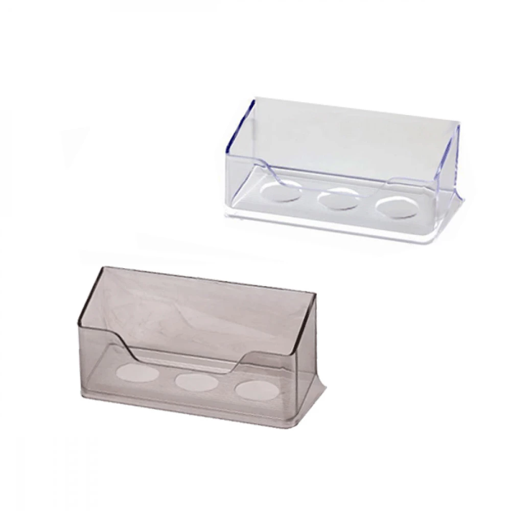 Бокс для візиток прозорий/димчастий