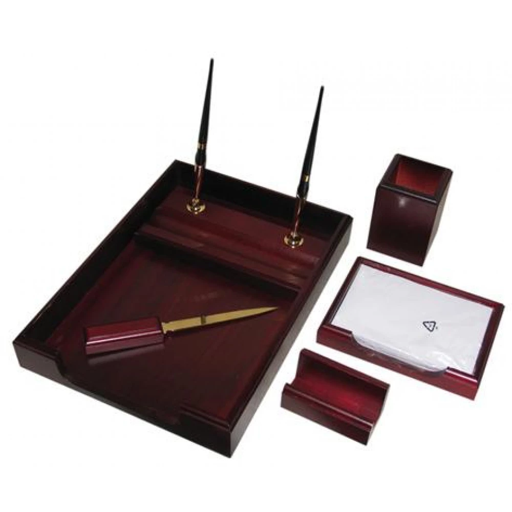 Набір офісний 6159 XDU (6 предметів) червоне дерево