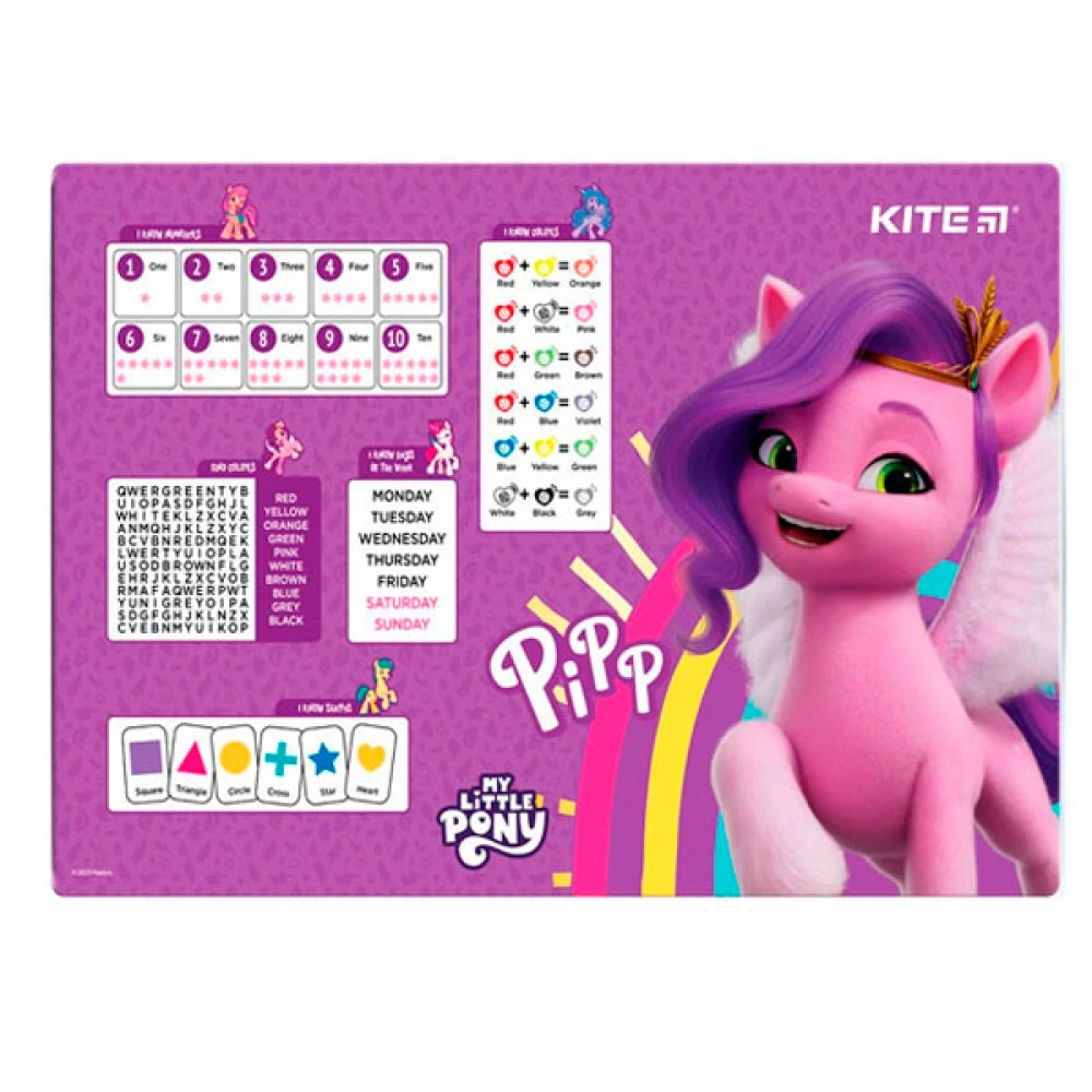 Підкладка настільна 42,5x29см Kite LP23-207 Little Pony