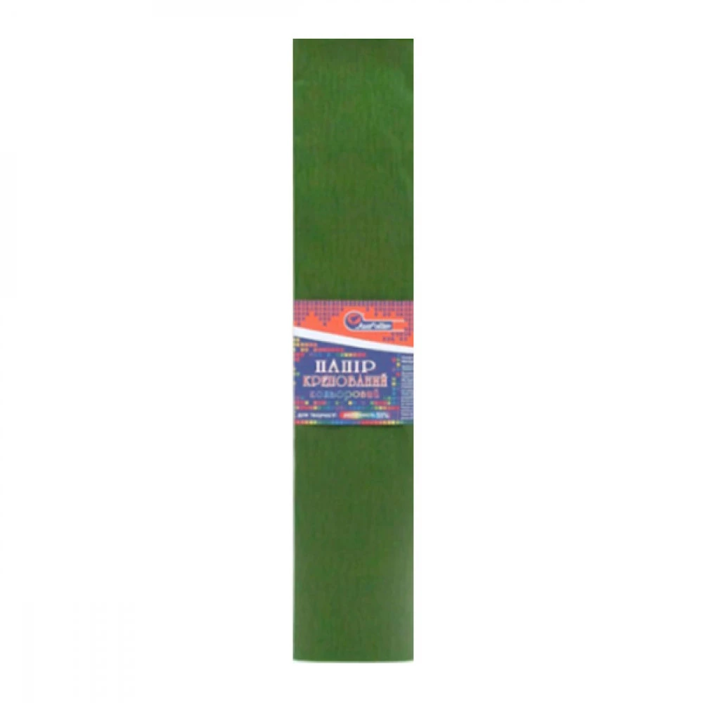 Папір гофрований Krepina 100% 80710 зелений