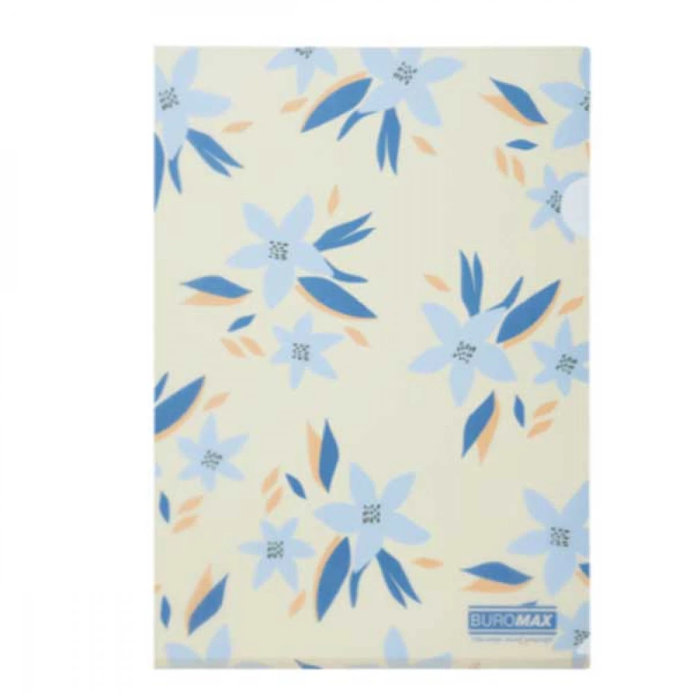 Кутник пластиковий А4 BuroMax ARABESKI 180мк BM3854-53 маренго