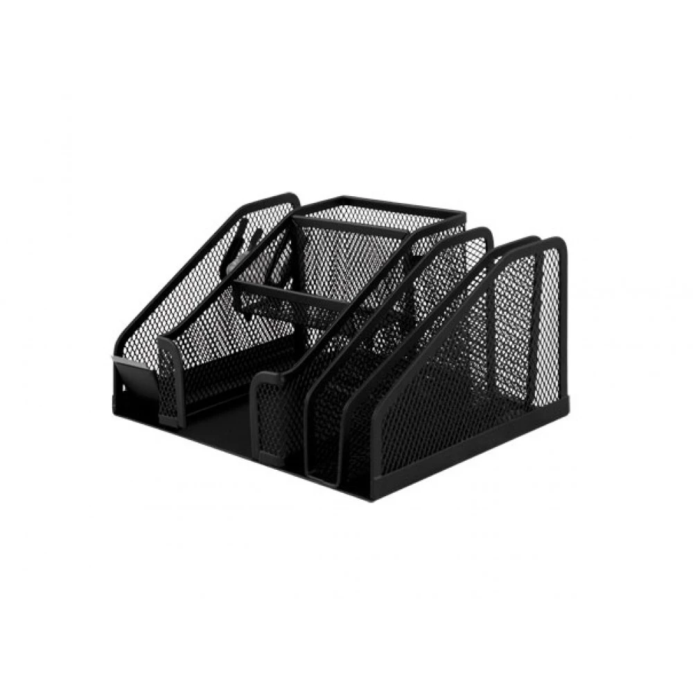 Настільний набір BuroMAX ВМ6241-01 метал.чорний