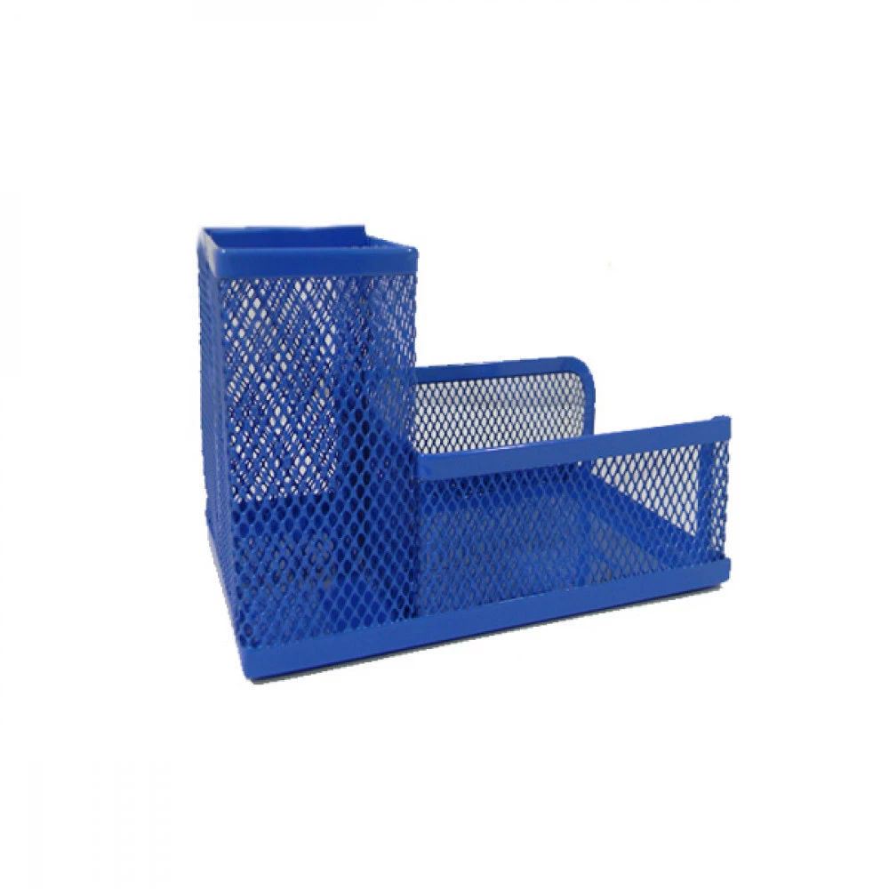 Настільний набір "BuroMAX" ВМ6242-02 металевий синій