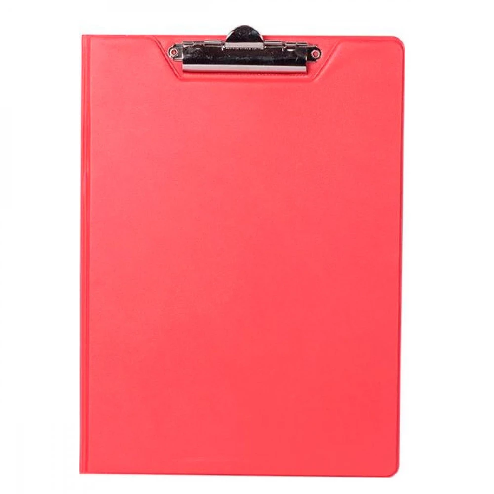 Папка - планшет А4 з кліпсою BuroMAX 3415-05 червона