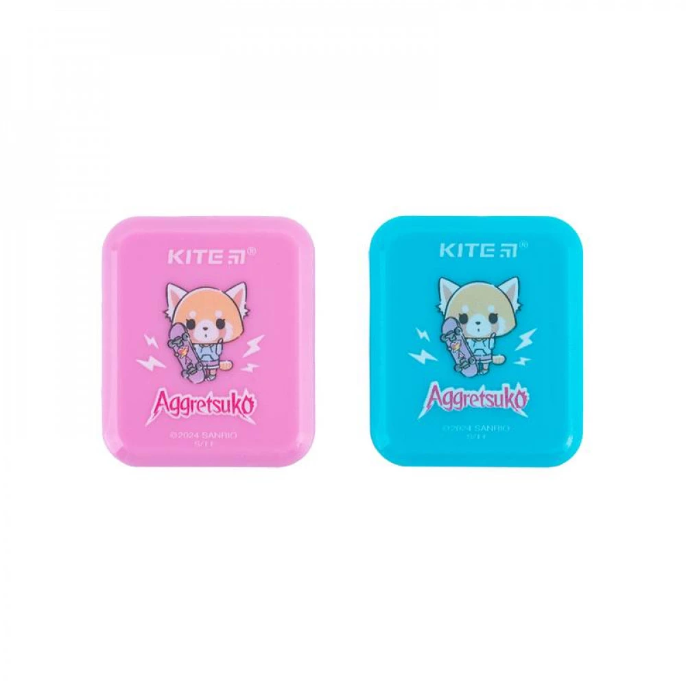 Стругачка Kite AR24-116 Aggretsuko прямокутна з контейнером Mix