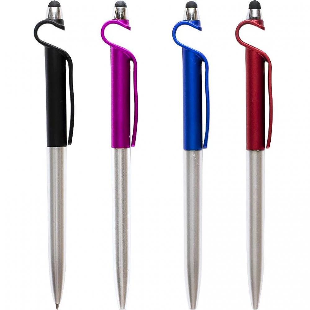 Ручка кулькова зі стілусом 10368 синя